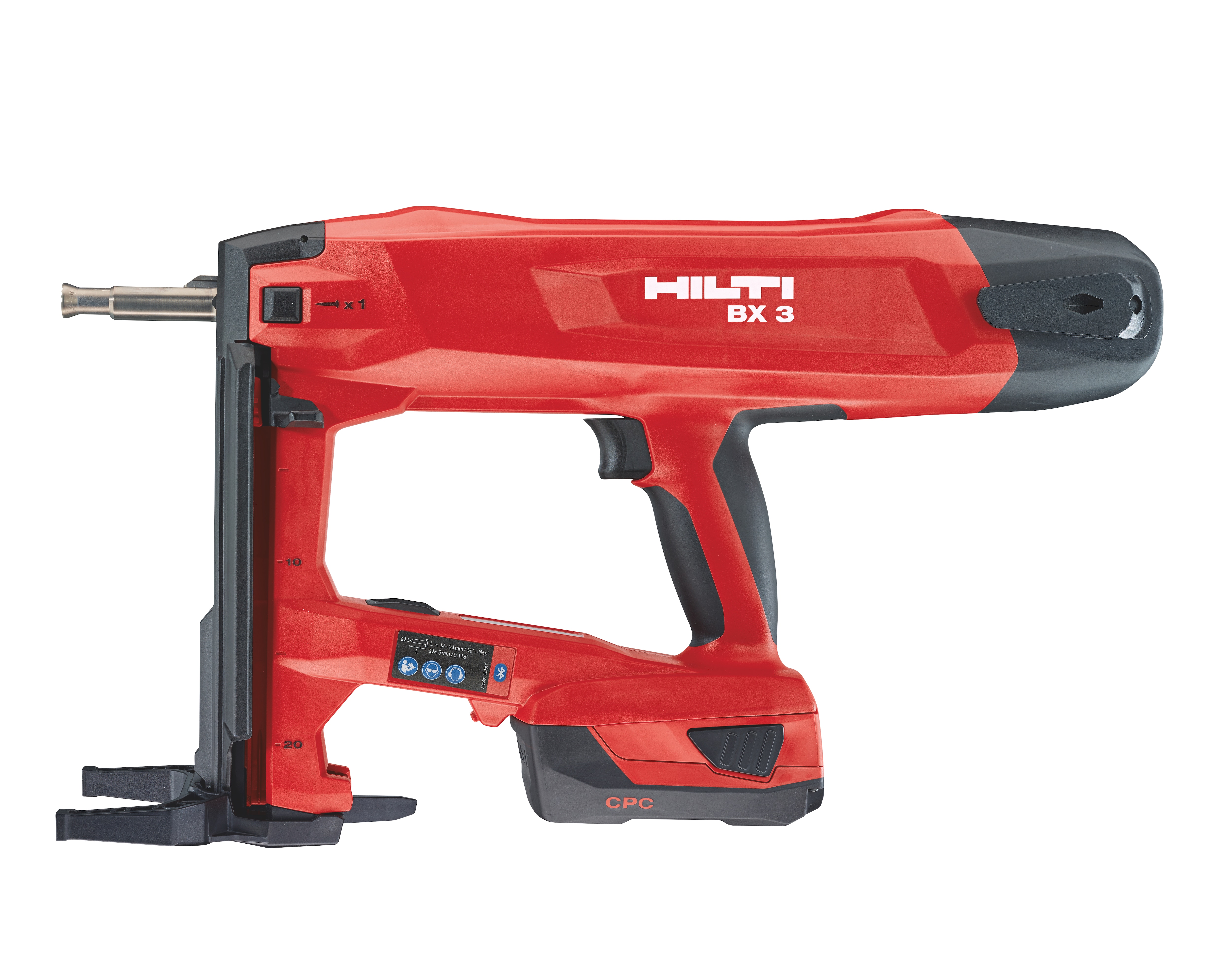 22V cordless nailer for electrical and mechanical applications