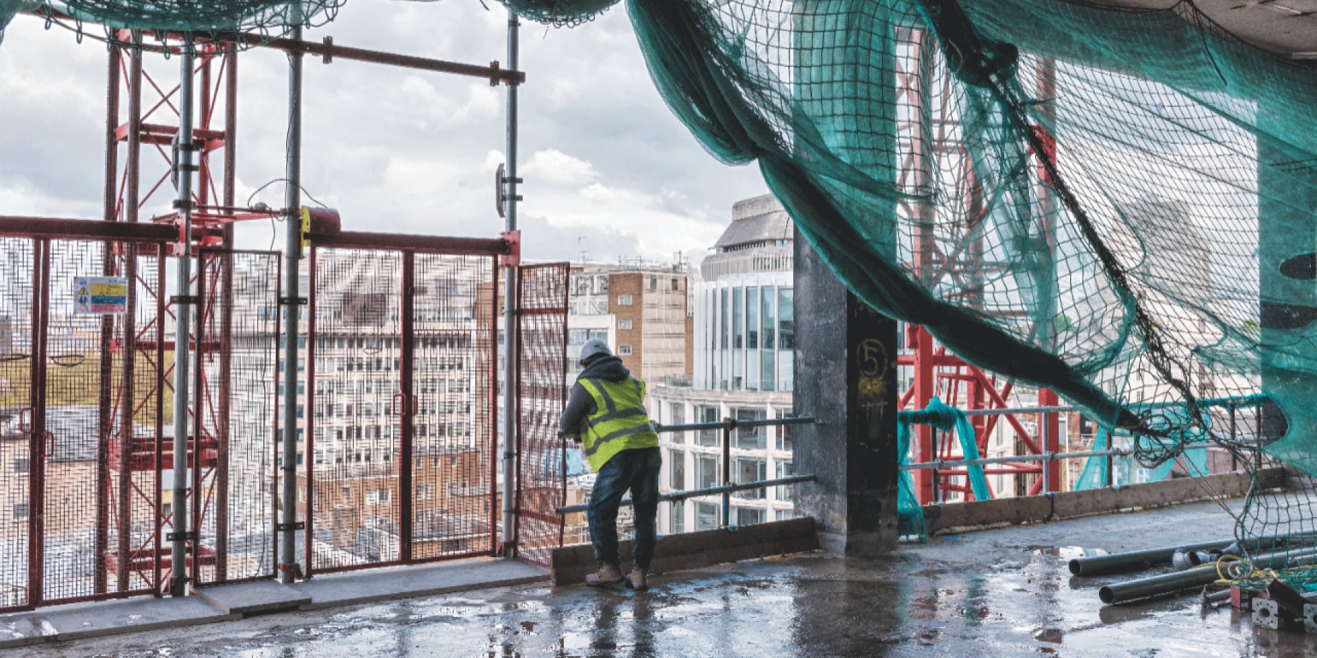 Construction site productivity