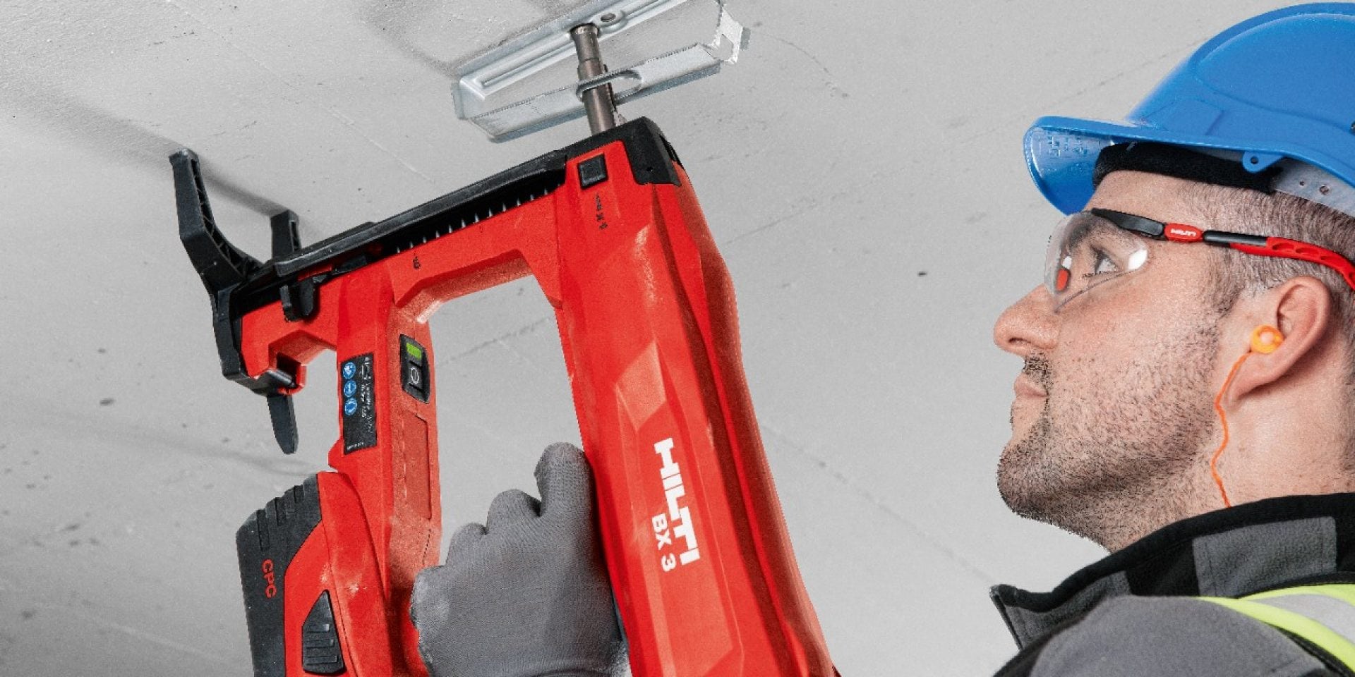 Hilti X-ECH-FE MX cable holder for bunched cables and Hilti X-EKB-FE MX cable clasp