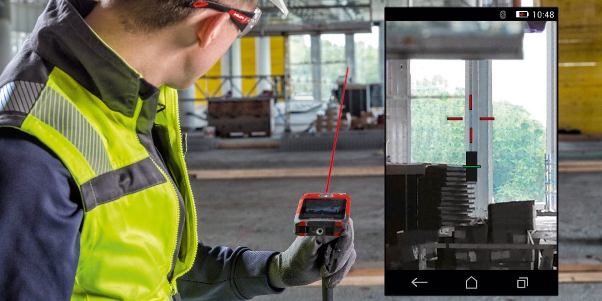 Hilti PD-CS laser range meter camera targeting functionality