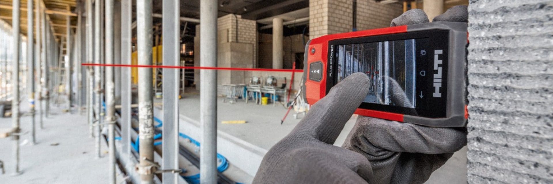 Hilti PD-CS laser range meter with integrated camera module