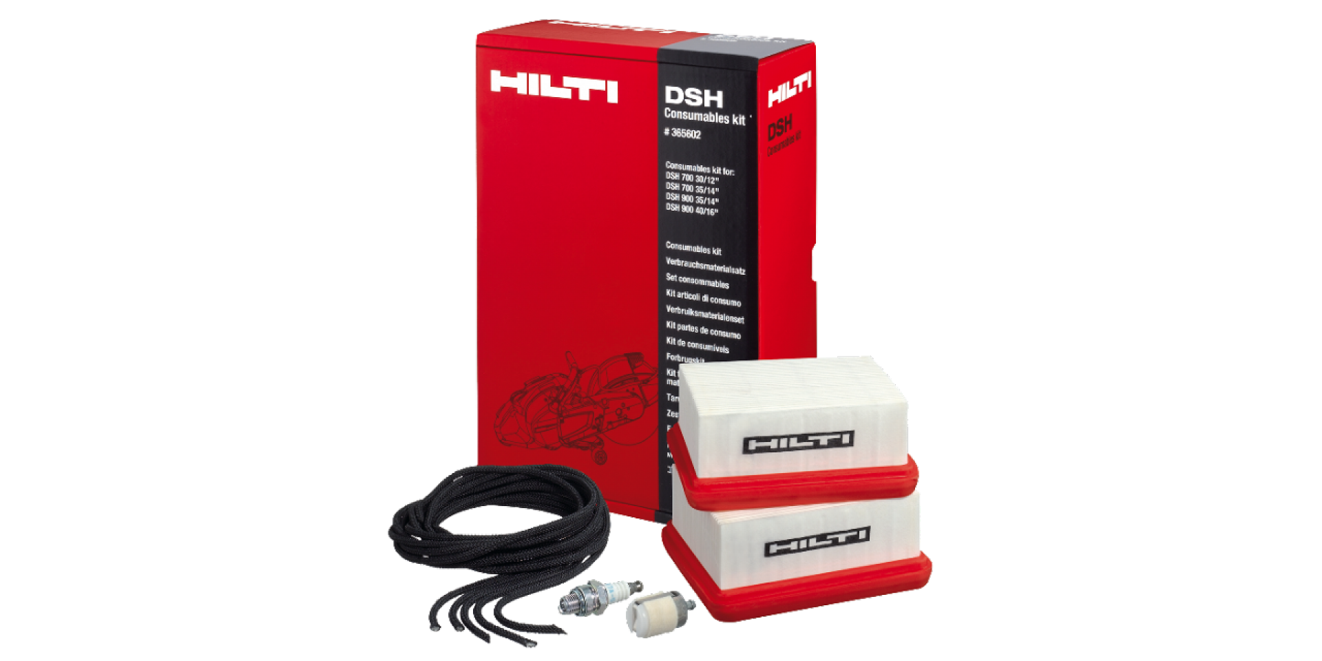 Hilti DSH-X gas saw range maintenance kit