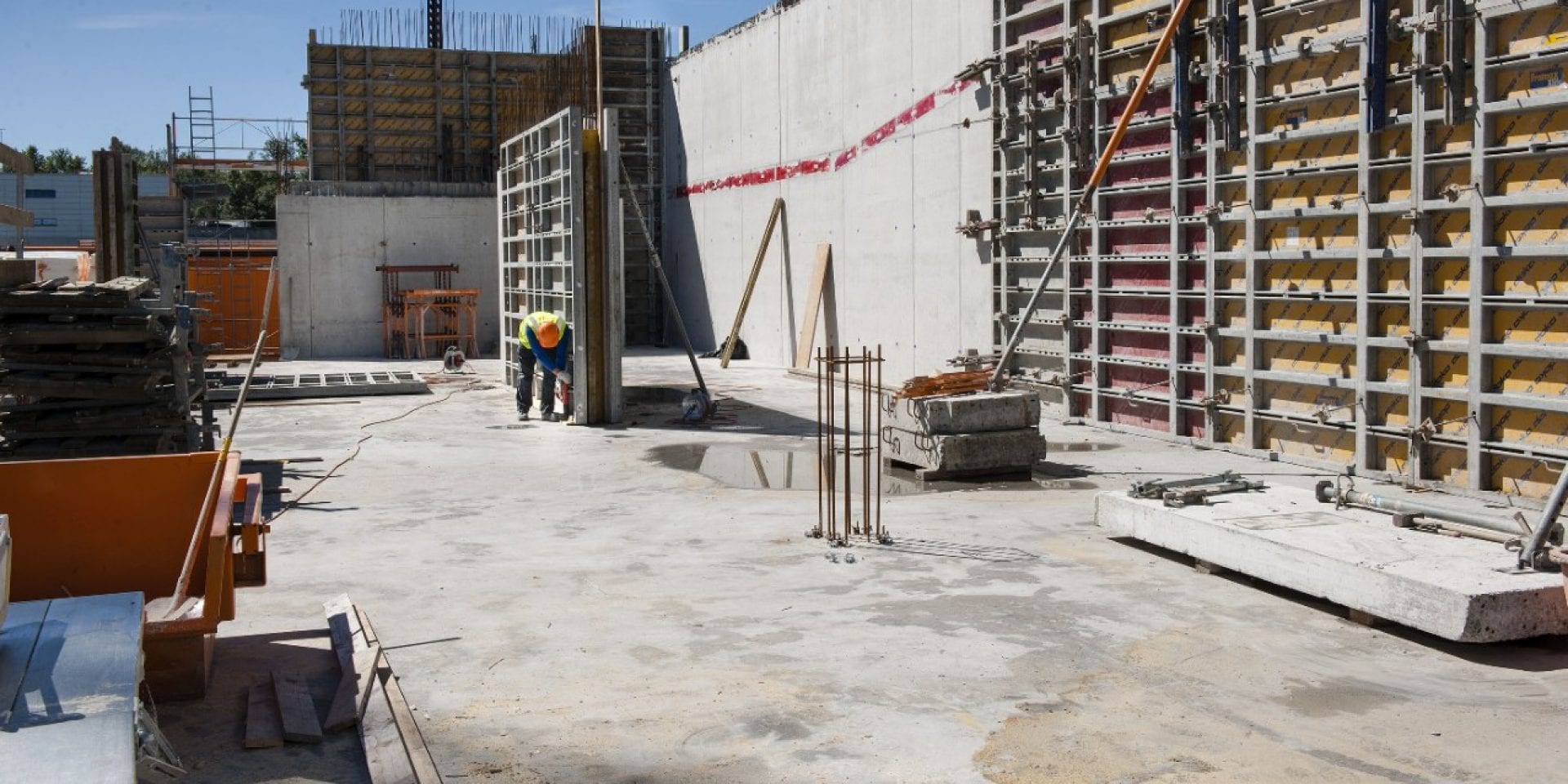Hilti heavy-duty anchors for working platforms and heavy formwork bracings