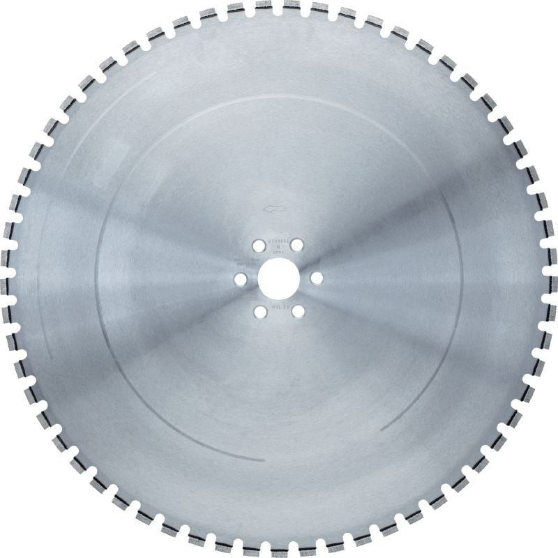 Image 1 of 5: SPX MCL Equidist 牆鋸鋸片 (60H：適用於 Hilti 及 Husqvarna®) 終極牆鋸鋸片 (15 kW)，可以在鋼筋混凝土高速切割，且使用壽命更長 (60H arbor，可配合喜利得及 Husqvarna® 牆鋸使用)