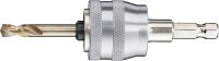 Slide 1 of 1 (selected): MetalCut arbor inc. pilot bit Arbor with pilot bit for use with Premium MetalCut hole saws
