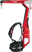 Slide 1 of 4 (selected): EXO-T-22 Tool balancer Wearable construction tool balancer with active weight distribution for zero gravity handling during heavy wall demolition and drilling (Nuron battery platform)