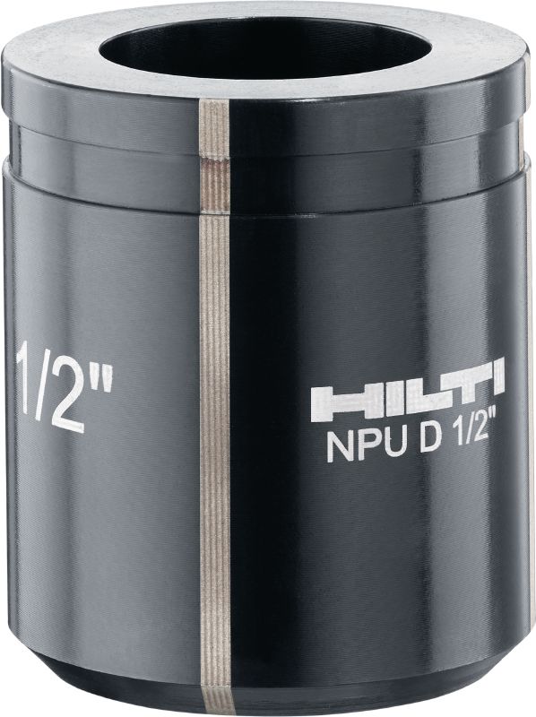 Image 1 of 2: NPU Knockout dies (1/2 to 4”) Knockout dies for punching ½ - 4” diameter conduit holes in up to 10-gauge steel