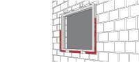 CF ISO 500+ 高生產力的絕緣發泡劑 多用途、高生產力的絕緣發泡劑，在各種溫度範圍中均可提升生產力 應用 1