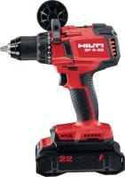 Slide 1 of 3 (selected): SF 6-22 Cordless drill driver Power-class drill driver with Active Torque Control and advanced ergonomics for universal drilling and driving on wood and metal (Nuron battery platform)