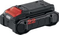 Go to slide 4 of 5: B 22-55 Nuron battery Compact and light 22V Li-ion battery for light-duty tasks using Nuron power tools