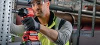 Go to slide 2 of 5: SIW 6AT-22 Mid-Torque impact wrench Power-class 22V impact wrench with robust 1/2 friction ring anvil for faster and safer anchoring and bolting Applications 1