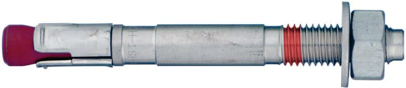 HST-HCR 楔形錨栓 終極性能楔形錨，適合開裂混凝土中的日常靜態負載和地震負載使用 (高耐腐蝕性)