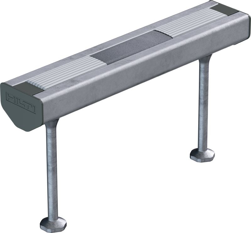 Image 7 of 10: Standard HAC-V Anchor channel Cast-in anchor channels with upgraded load capacity and multiple embedment depths for economical fastening of curtain wall façades