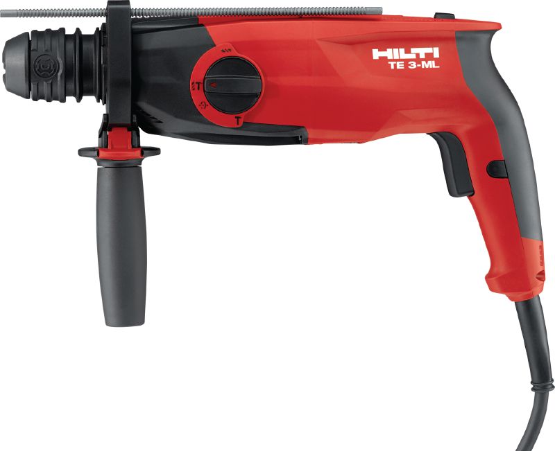 Image 1 of 6: TE 3-ML 電鎚鑽 強力槍式握把，三重模式的多用途 SDS Plus (TE-C) 電鎚鑽 – 附鑿破功能，碳刷可輕易更換