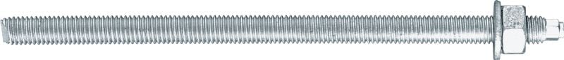 Image 1 of 5: HAS-U-T Anchor rod High-performance anchor rod for capsule and injectable hybrid/epoxy anchoring in concrete and masonry