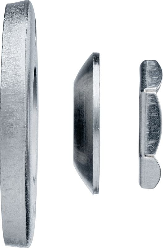 填充墊片 (不銹鋼) 為機械和化學錨栓 ( A4 不銹鋼) 填平孔洞