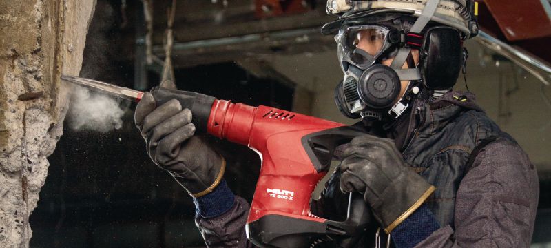 TE 500-X Demolition hammer Versatile Hex 17 demolition hammer for light-duty chiseling in concrete and masonry Applications 1