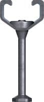 Go to slide 2 of 10: Standard HAC-V Anchor channel Cast-in anchor channels with upgraded load capacity and multiple embedment depths for economical fastening of curtain wall façades