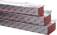 CFS-EOS QS 預製型防火層間塞 適用於密封樓板邊緣間隙的預製型防火解決方案 - 高速、無混亂、免噴塗的安裝