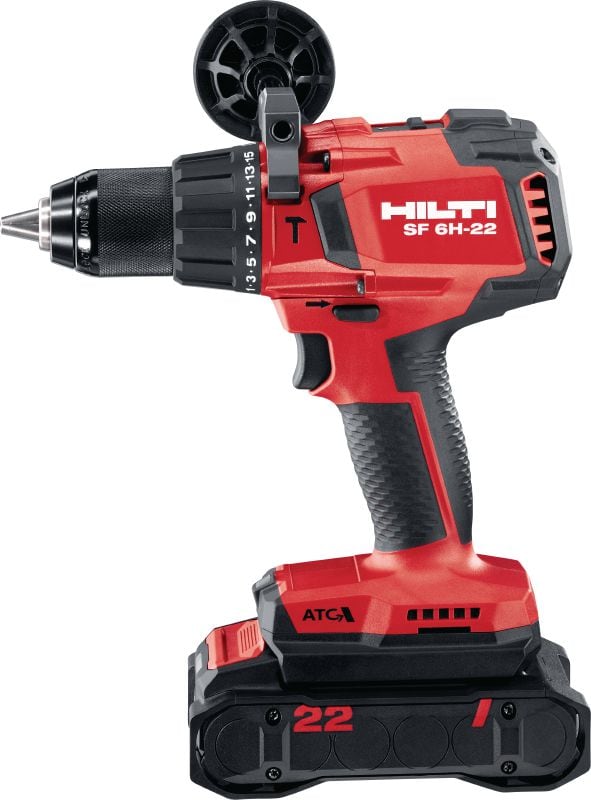 Image 1 of 5: SF 6H-22 Cordless hammer drill driver Power-class hammer drill driver with Active Torque Control and advanced ergonomics for universal drilling and driving on wood, metal and masonry (Nuron battery platform)