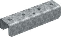 Slide 1 of 1 (selected): MT-ES-40 OC 角連接件 適用於 MT 支撐槽鋼端至端連接 (MT-40、50、60、40D) 的加強連接頭