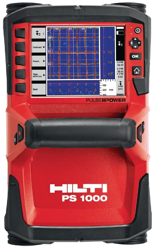 Image 1 of 8: PS 1000 X-Scan Concrete scanner Efficient concrete scanner for structural analysis and to locate embedded objects in multiple layers
