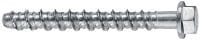 HUS4-HR Screw anchor High-performing hexagonal head screw anchor for fastening to concrete and masonry (stainless steel)
