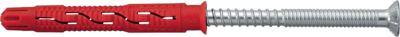 HRD-C Plastic frame anchor High-performance plastic frame anchor (carbon steel, countersunk head)