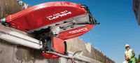 Go to slide 5 of 5: SPX MCL Equidist 牆鋸鋸片 (60H：適用於 Hilti 及 Husqvarna®) 終極牆鋸鋸片 (15 kW)，可以在鋼筋混凝土高速切割，且使用壽命更長 (60H arbor，可配合喜利得及 Husqvarna® 牆鋸使用) 應用 4