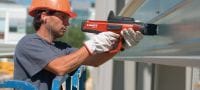 Go to slide 2 of 2: 6.8/18 M10 Clean-Tec powder cartridges (long) Collated .27 caliber long Clean-Tec cartridges for use with powder-actuated nailers for fastening metal decks Applications 1