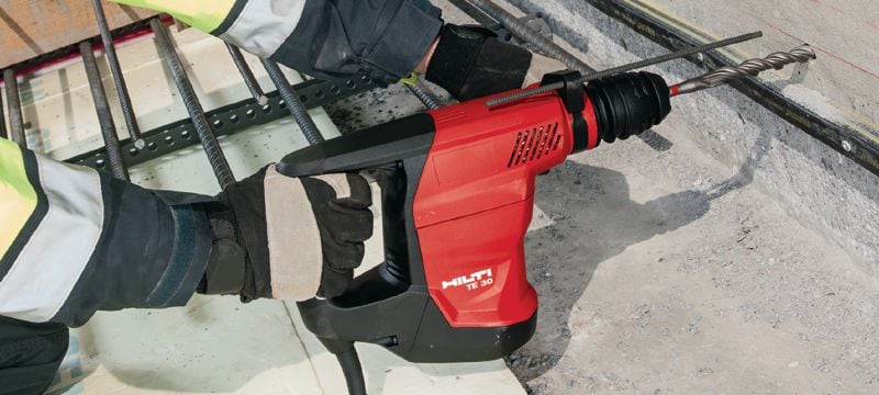 Image 3 of 6: TE 30 電鎚鑽 強勁的 SDS Plus (TE-C) 電鎚鑽，適合於重型混凝土鑽孔 應用 1