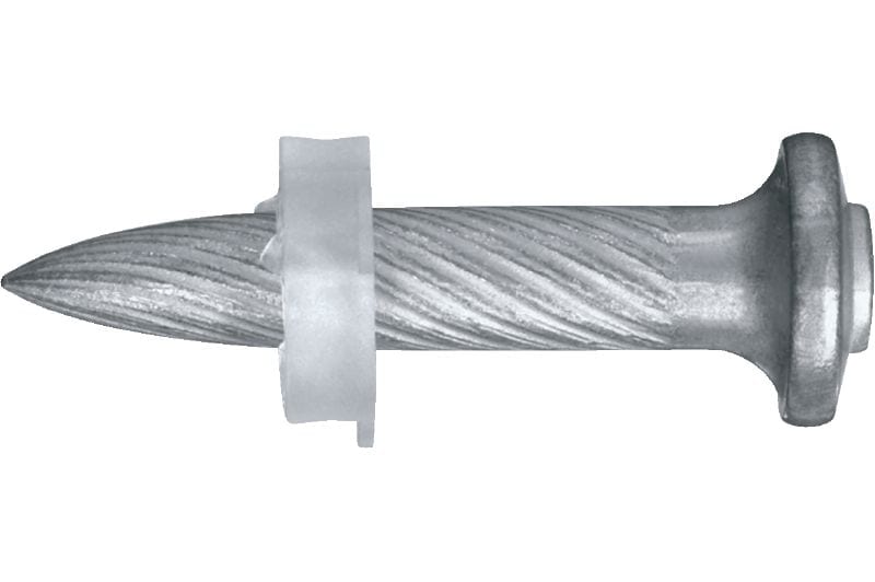 X-U P8 鋼/混凝土釘 混凝土和鋼材的高性能單顆鋼釘，用於火藥擊釘器