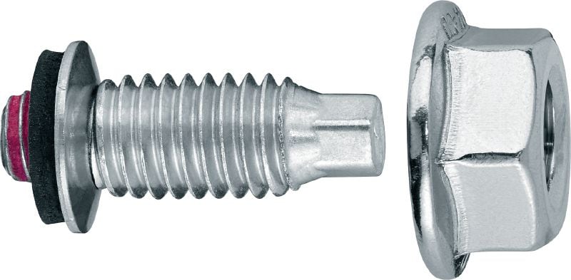S-BT MR 螺紋螺栓 適合在高腐蝕環境中，對鋼材多用途緊固的螺紋旋入式螺柱 (不鏽鋼、公制或英制螺紋)