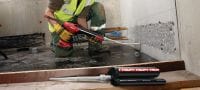 Go to slide 4 of 4: HIT-RE 100 Epoxy anchor High-performance injectable epoxy mortar with everyday approvals for anchoring and rebar connections in concrete Applications 3