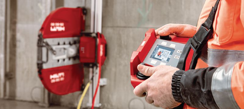 Image 3 of 5: SPX MCL Equidist 牆鋸鋸片 (60H：適用於 Hilti 及 Husqvarna®) 終極牆鋸鋸片 (15 kW)，可以在鋼筋混凝土高速切割，且使用壽命更長 (60H arbor，可配合喜利得及 Husqvarna® 牆鋸使用) 應用 1