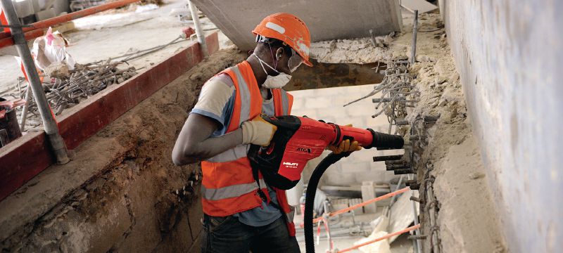Image 3 of 6: TE DRS-Y Dust removal system Dust removal system for concrete drilling and chiseling with Hilti SDS Max (TE-Y) rotary hammers Applications 1