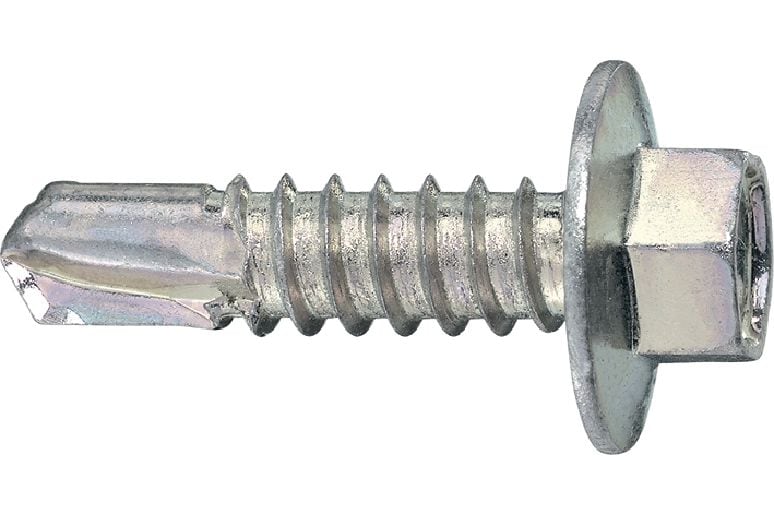 Image 1 of 1: S-MD 23 Z Self-drilling metal screws Self-drilling screw (zinc-plated carbon steel) with pressed-on flange for medium-thick metal-to-metal fastenings (up to 6 mm)