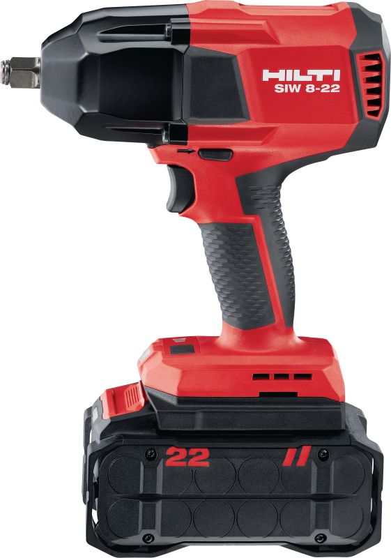 Image 1 of 6: SIW 8-22 ½” Cordless impact wrench Ultimate-class, high-torque cordless impact wrench with 1/2 friction ring anvil for structural bolting and anchoring (Nuron battery platform)