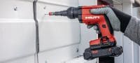 Go to slide 4 of 5: ST 2000-22 Cordless metal screwdriver Lighter and more powerful cordless metal screwdriver for heavy duty fastening Applications 2