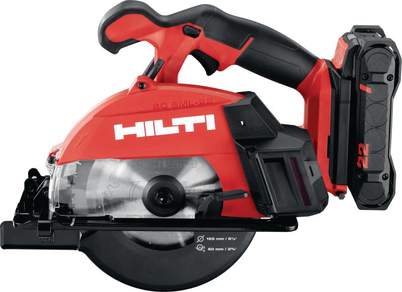 Image 1 of 6: SC 6ML-22 Cordless circular saw for metal Cold-cutting cordless metal saw for extra-fast, precision cutting up to 60 mm│2-3/8” depth (Nuron battery platform)