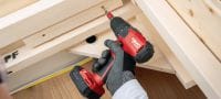Go to slide 4 of 4: SF 2-A12 Cordless drill driver Subcompact-class 12V brushless drill driver for when you need access, low weight and high control Applications 2