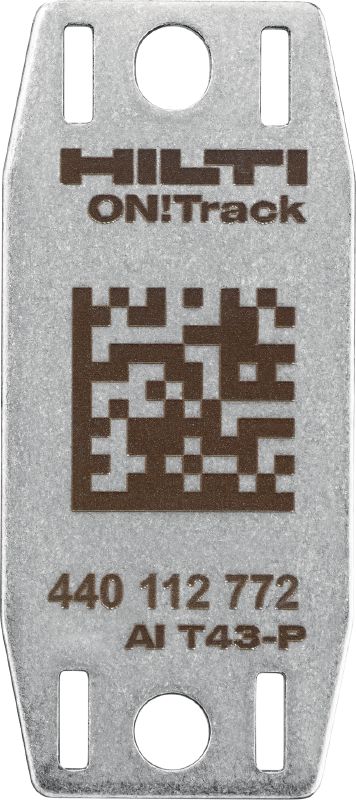 Image 1 of 3: AI T43-P Asset tag Very robust stainless steel tracking tag for tools and equipment exposed to extremely tough environments