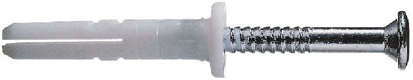 Image 1 of 5: HPS-1 衝擊式錨栓 經濟塑膠敲擊式安卡錨栓，含碳鋼螺絲