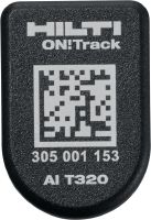 Go to slide 2 of 4: AI T320 ON!Track Bluetooth® smart tag Durable asset tag to track construction equipment location and demand via the Hilti ON!Track tool tracking system – optimize your inventory and save time managing it