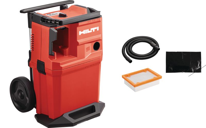 Image 2 of 6: VC 4LX-22 T15 cordless L-Class dust extractor Powerful cordless dust extractor with large container for connection with power tools and jobsite clean ups (wet & dry), 15l (8 gallon) tank (Nuron battery)
