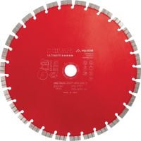 Slide 1 of 1 (selected): SPX Universal A diamond blade for battery cut-off saws Ultimate diamond blade engineered to last longer and maximize cuts-per-charge and cutting speed with battery-powered cut-off saws in a variety of base materials
