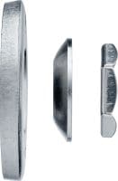 Go to slide 2 of 3: Filling washer (stainless steel) Set for filling the annular gap in mechanical and chemical anchors (A4 stainless steel)