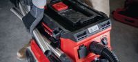 Go to slide 3 of 5: VC 5L L-Class construction vacuum Powerful construction vacuum for daily jobsite clean ups (wet & dry), 20l tank Applications 1