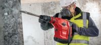 TE 70-ATC/AVR Rotary hammer Very powerful SDS Max (TE-Y) rotary hammer for heavy-duty drilling and chiseling in concrete Applications 4