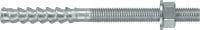 Slide 1 of 10 (selected): HIT-Z Anchor rod Ultimate-performance anchor rod for injectable hybrid anchors (carbon steel)